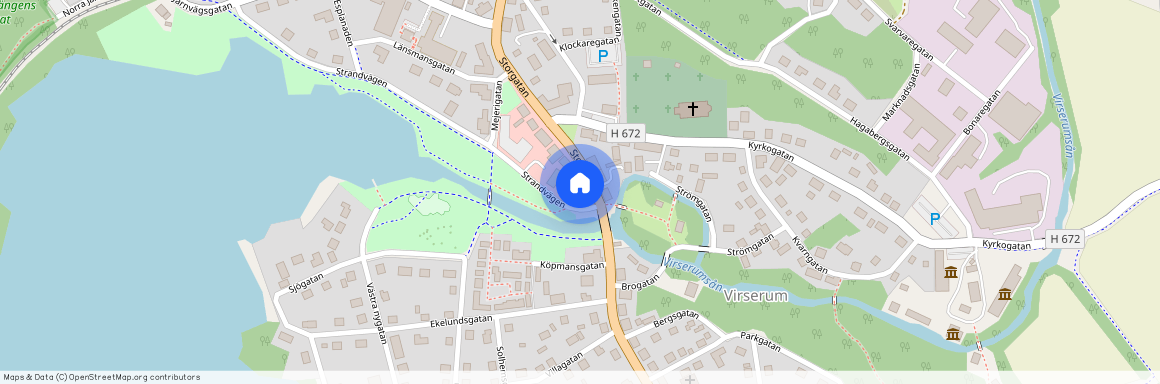 Hultsfred, Strandvägen, 2C, 57771, Virserum