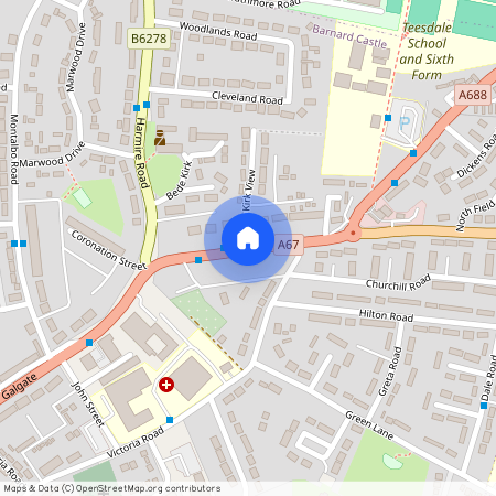 Bede Road, Barnard Castle, County Durham, DL12