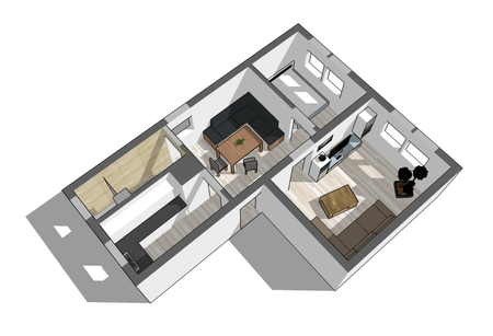 Traumhafte 3-Zimmerwohnung in ruhiger Lage in Nähe Schloßteich - Photo 2