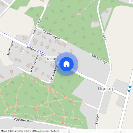 Båtsmansvägen, Ugglarp