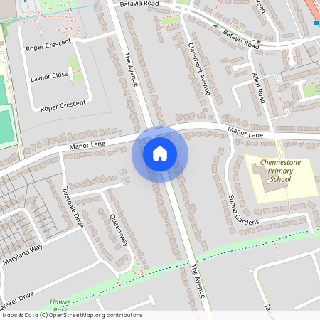 The Avenue, Sunbury-on-Thames, Surrey, TW16