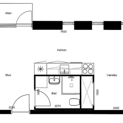 1-værelses studiebolig - Photo 1