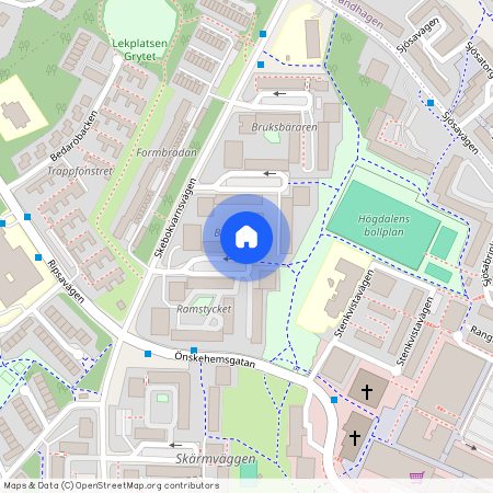 Skebokvarnsvägen 187, Högdalen