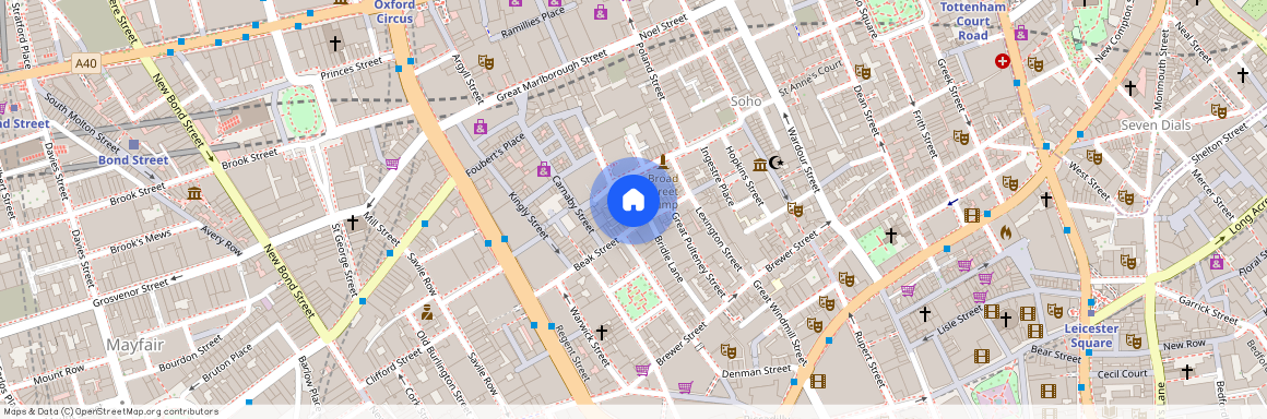 Marshall Street, W1F