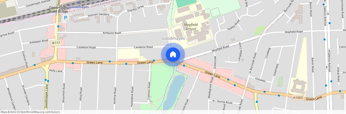 at Goodmayes Square, High Road, Teal Road IG3