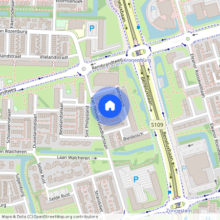 Vredeveldbuurt, 1181 JE, Puttensestraat, Amstelveen