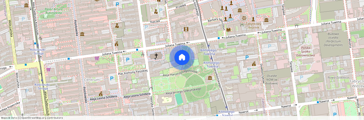 al. Franciszka Walickiego, Centrum, Śródmieście, Łódź, łódzkie