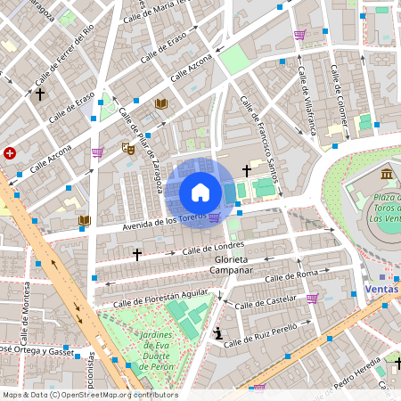 Guindalera, - Calle de Jesús Méndez