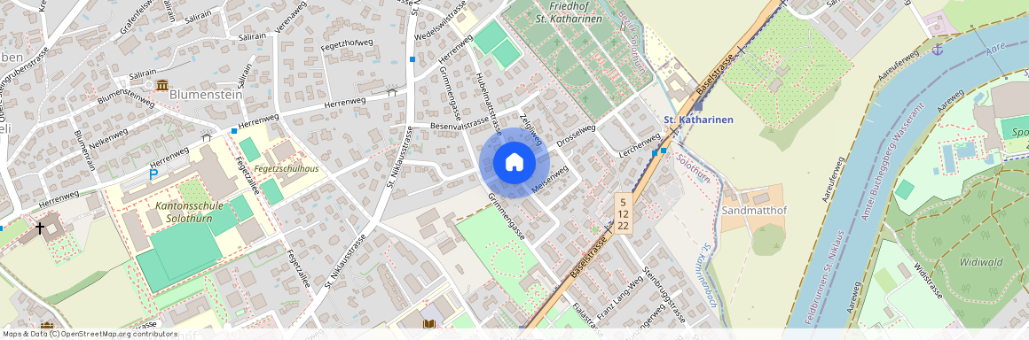 4500, Solothurn, Hubelmattstrasse