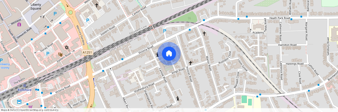 Kings Grove, Romford, RM1