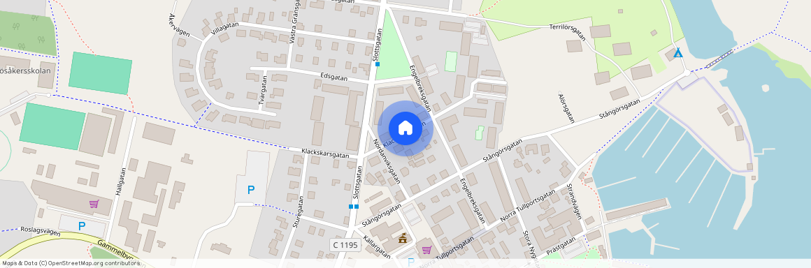 Klackskärsgatan, Östhammar