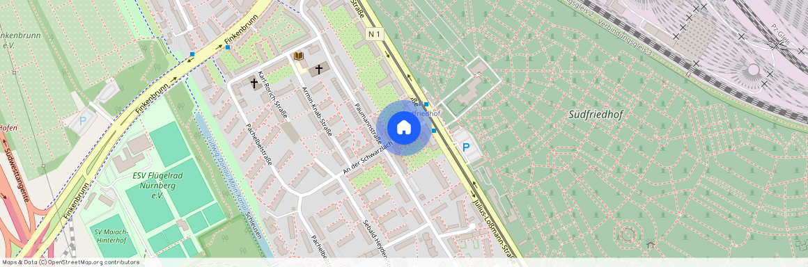 90469 Nürnberg (Mittelfr) - Aussenstadt-Sued