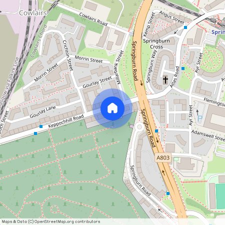 Keppochhill Road, Springburn, Glasgow, G21