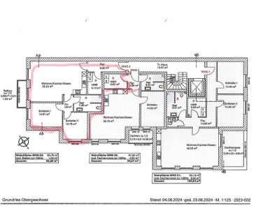 NEUBAU !! Schöne 3 -Zimmer OG-Wohnung Nr. 3 mit Aufzug und Garage i... - Foto 1