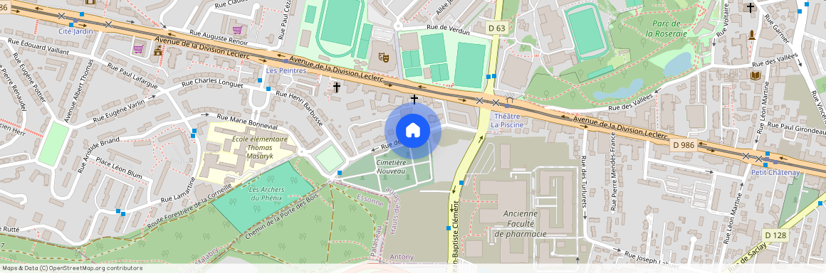 Rue de l'Égalité, Francja, Chatenay-Malabry