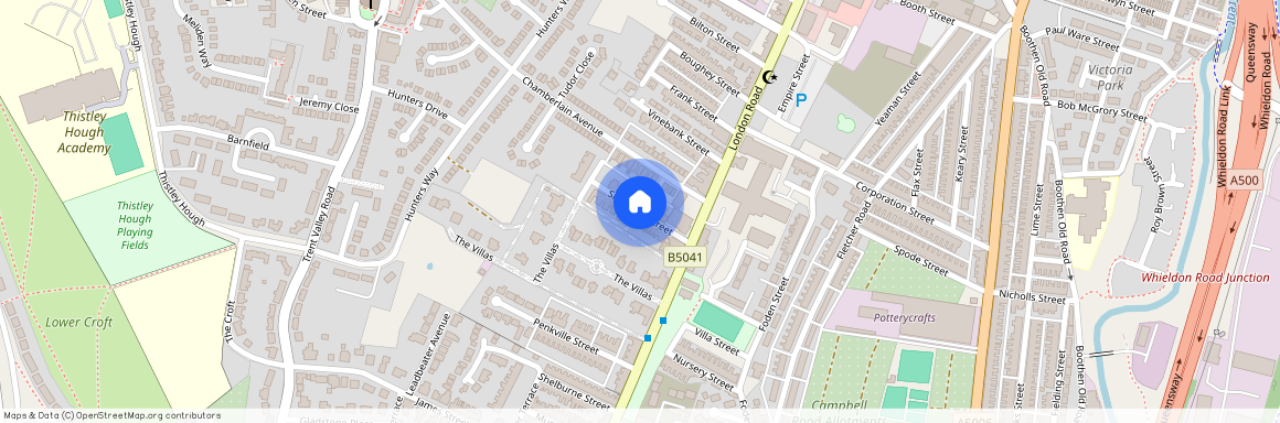 Sheppard Street, Penkhull, Stoke-On-Trent, ST4