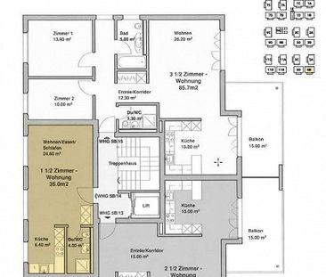 Attraktive 1.5-Zimmerwohnung mit modernem Ausbaustandard - Foto 5
