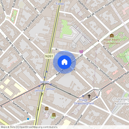 Rue Defacqz, 109, 1060, Saint-Gilles