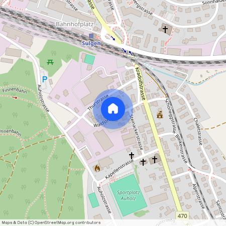 8583, Sulgen, Waldstrasse, 8