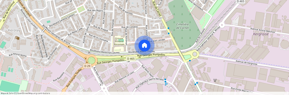 21 Rue Joseph Talvas, 56100 Lorient, France