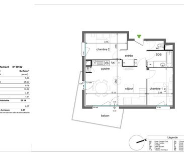 Location Appartement 3 pièces 58m² TOULOUSE 31100 - Photo 6