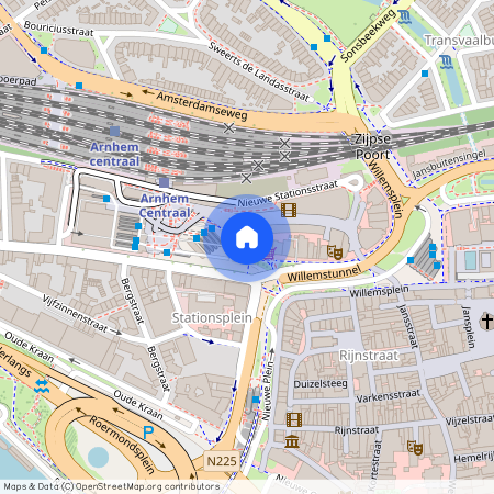Willemsplein 25, Stationsplein, 6811KB, Arnhem