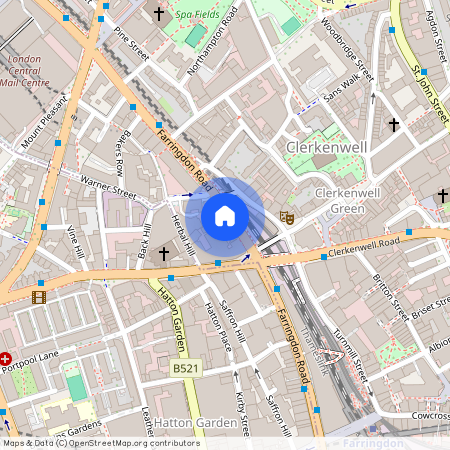 Farringdon Road, (PK469), Farringdon, EC1R