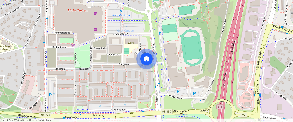 Upplands Väsby, Blå gatan, **, 19449, Stockholm