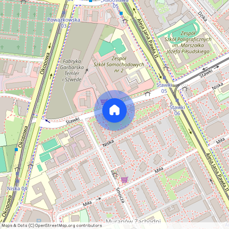 ul. Stawki, Nowolipki, Wola, Warszawa, mazowieckie