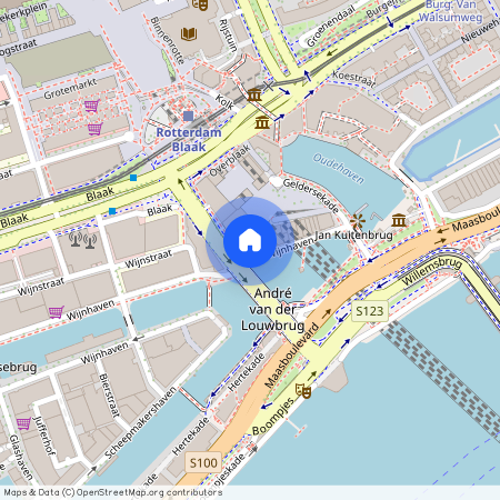 Wijnhaven 45-B, Stadsdriehoek, 3011WH, Rotterdam