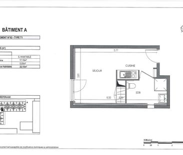 Location Appartement 1 pièce 22m² VILLENAVE D ORNON 33140 - Photo 1