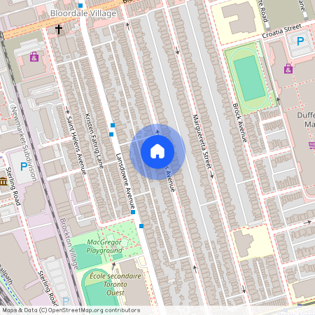 308 St Clarens Avenue Unit# Main, Toronto