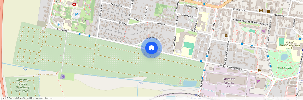 ul. Wierzbowa, Pleszew, Pleszew, pleszewski, wielkopolskie