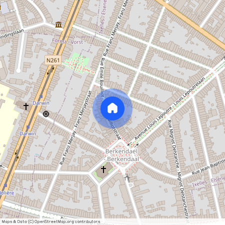 Rue Émile Bouilliot, 38, 2C, 1050, Ixelles