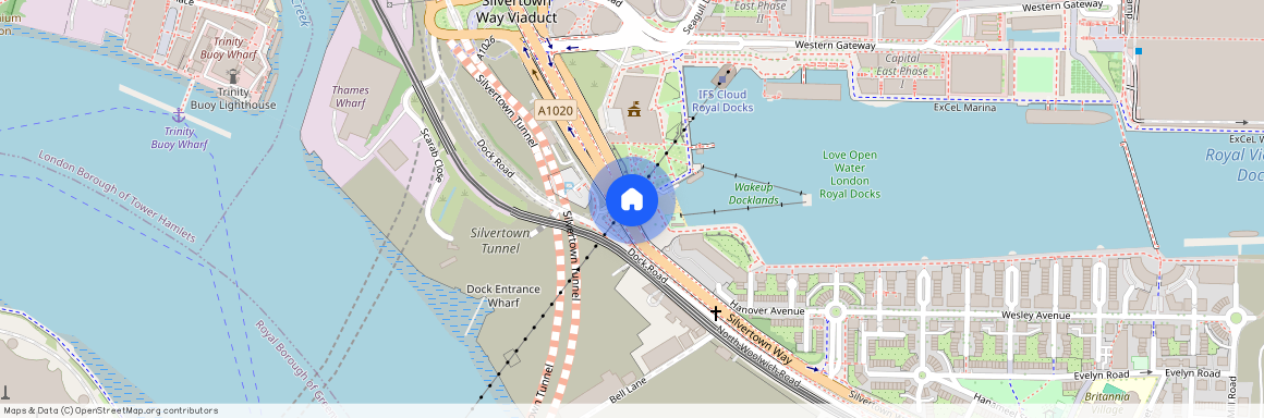 Western Beach Apartments, Royal Docks, E16