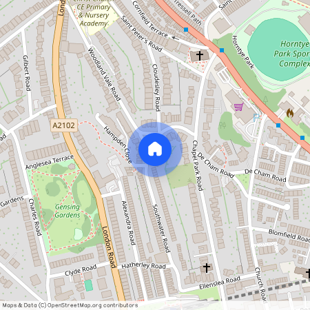 De Cham Road, St. Leonards-On-Sea