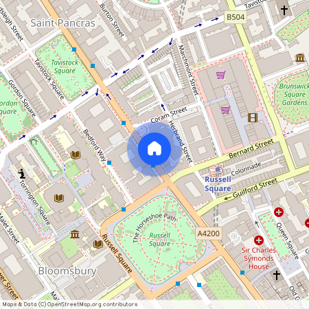 England London Russell Square Woburn Place, London WC1H 0NH, United Kingdom