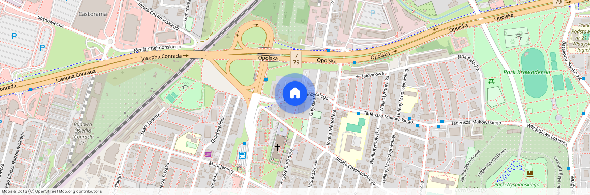 Ludomira Różyckiego, Kraków-Krowodrza, Kraków