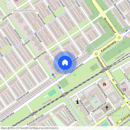 Seizoenenbuurt Oost, 1335 CT, Voorjaarstraat, Almere