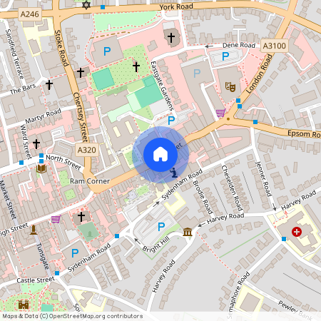 High Street, Guildford, Surrey, GU1 3JD