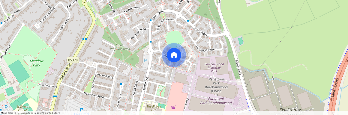 Banks Road, Borehamwood, Hertfordshire, WD6