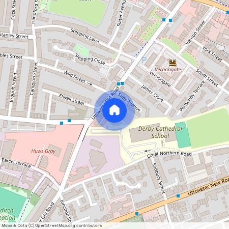 Granville Street, Derby, Derbyshire, DE1