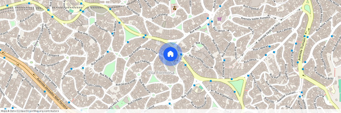 Rua Tirana, 78 - Vila Formosa, São Paulo - SP