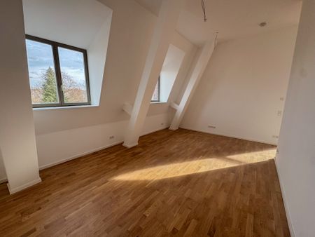 Erstbezug-Hochwertige drei Zimmerwohnung mit Dachterrasse im historischen Kloster Marienborn! - Photo 3