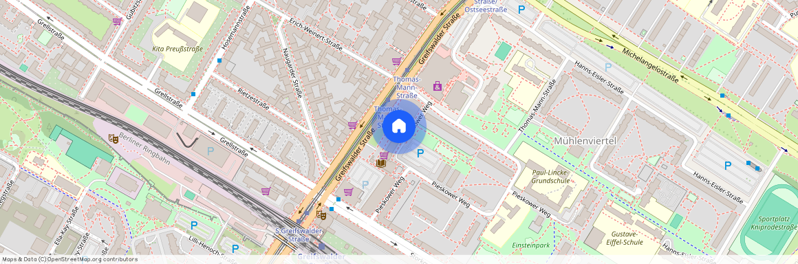 Greifswalder Str. 88, 10409 Berlin, Pankow / Prenzlauer Berg