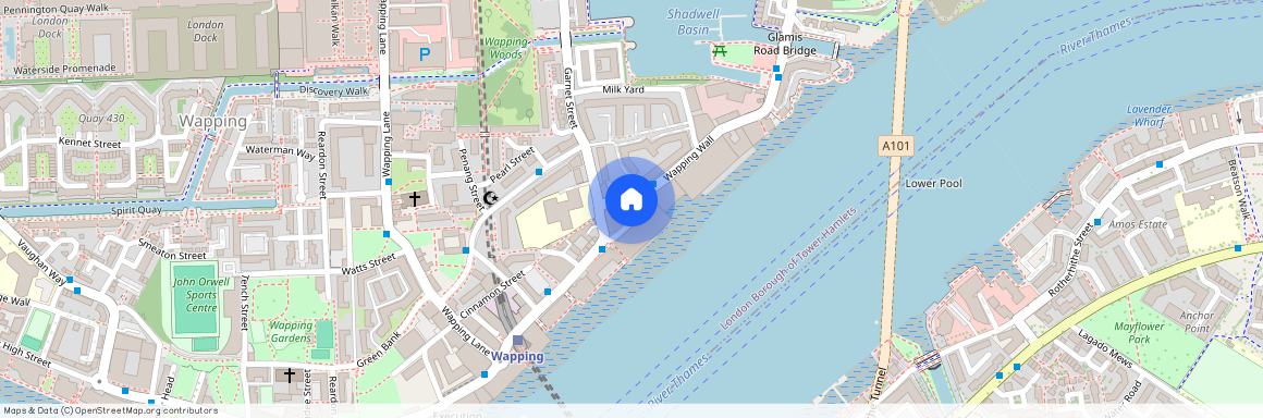 New Crane Place, Wapping, E1W