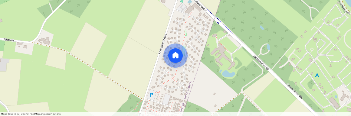 Verspreide huizen Baarschot, 5087 TK, Westelbeersedijk, Diessen