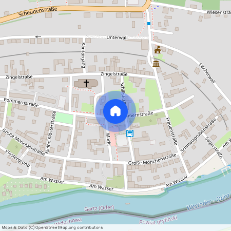 16307 Gartz/Oder-Innenstadt