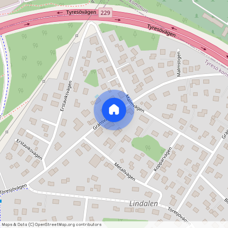 Gränsvägen, Stockholm