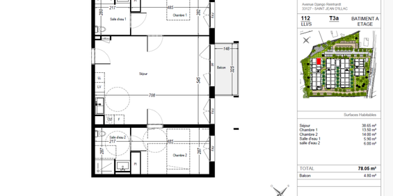 SANS FRAIS D'AGENCE- NI GARANT- APPARTEMENT T3 -ST JEAN D'ILLAC - Photo 3